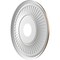 Ekena Millwork Berkshire PVC Medallion (Canopies up to 7"), 16"OD x 3 1/2"ID x 1"P, Metallic Champagne Bronze CMP16BECCB - alternate 2